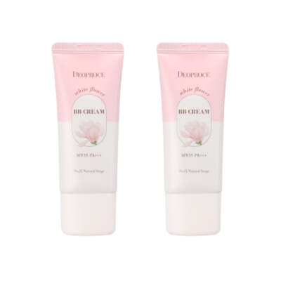 Deoproce White Flower BB Cream No.23 Sand Beige 30g*2Pcs - FREE SHIPPING