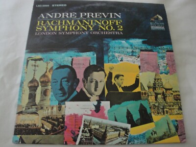 Rachmaninov Symphony No.2 Andre Previn LSO 1966 RCA Stereo LSC