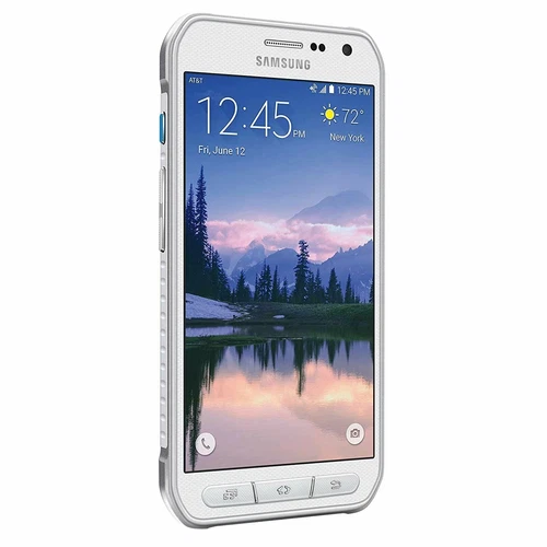 Samsung Galaxy S6 Active G890A 32GB Unlocked Android Smartphone VERY GOOD White - Picture 3 of 5
