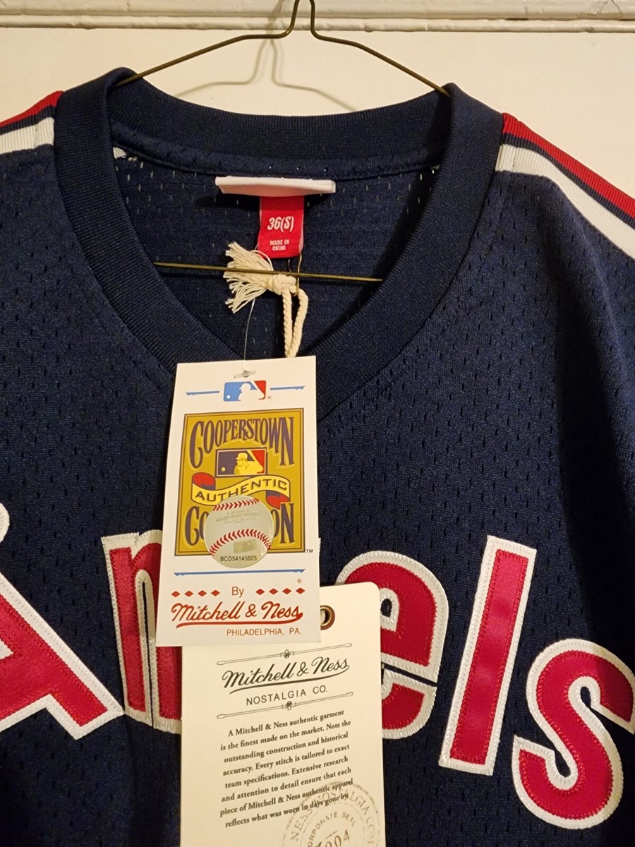 Mitchell & Ness 1984 Reggie Jackson Angels Batting Practice