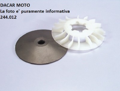 244.012 Feststehende Umlenkrolle Stahl Polini Yamaha Axis 50 - Breeze 50