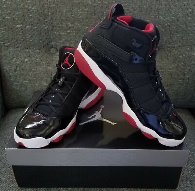 Jordan 6 Rings BRED EUC in box NIKE Air Jordan 6 RINGS  main image 4