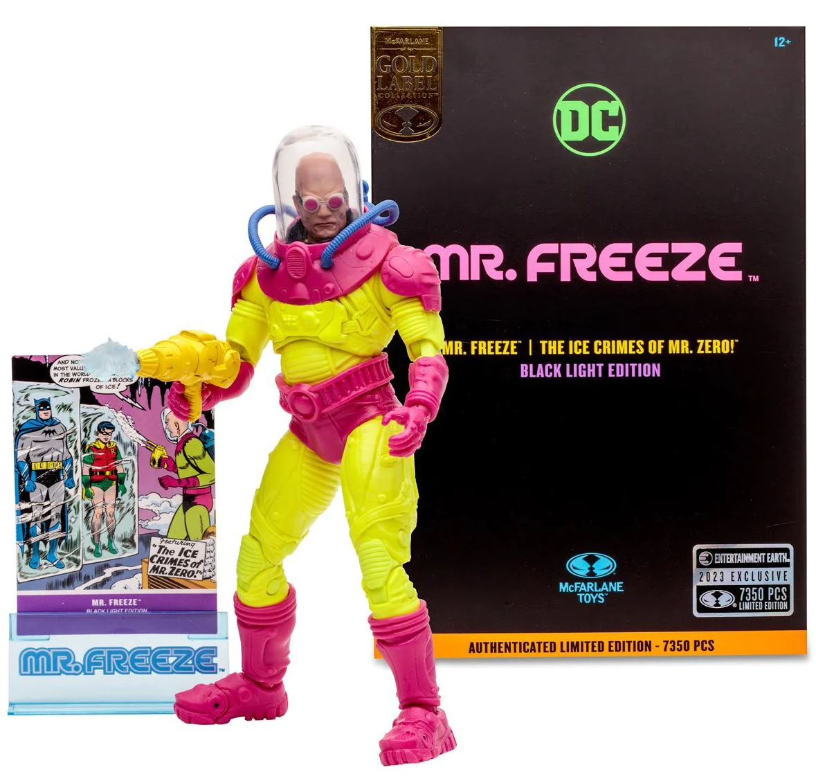 DCマルチバース　MR.FREEZE GOLD LABEL  7350体限定 DC Multiverse Mr. Freeze Black Light Gold Label 7
