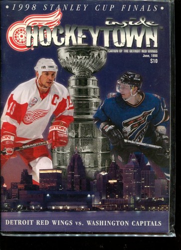 Hockey Program Detroit Red Wings 1998 