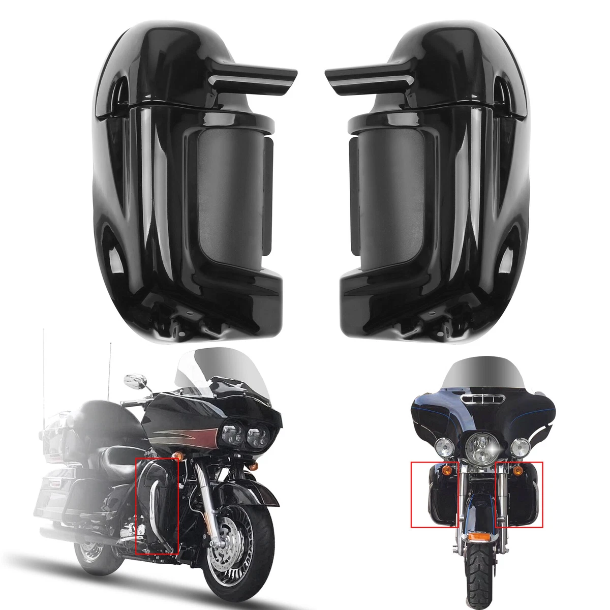 Kit 6 Occhielli Laterali In Gomma Per Harley Touring: Electra Street Glide King Ultra Limited (0521-1234) – 2008-2016