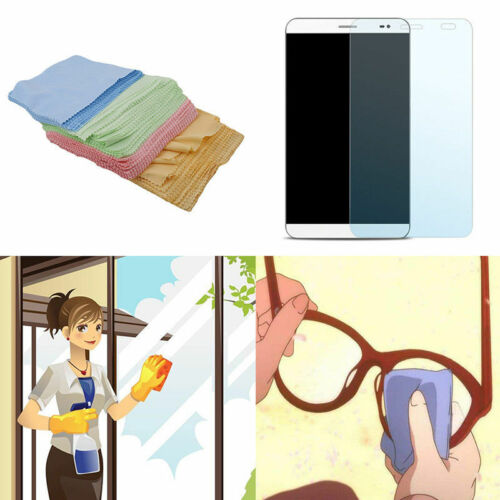 Hot Sale 5"x5" 100pcs Microfiber Glasses Phone Screen Camera Lens Cleaning Cloth - Picture 2 of 9