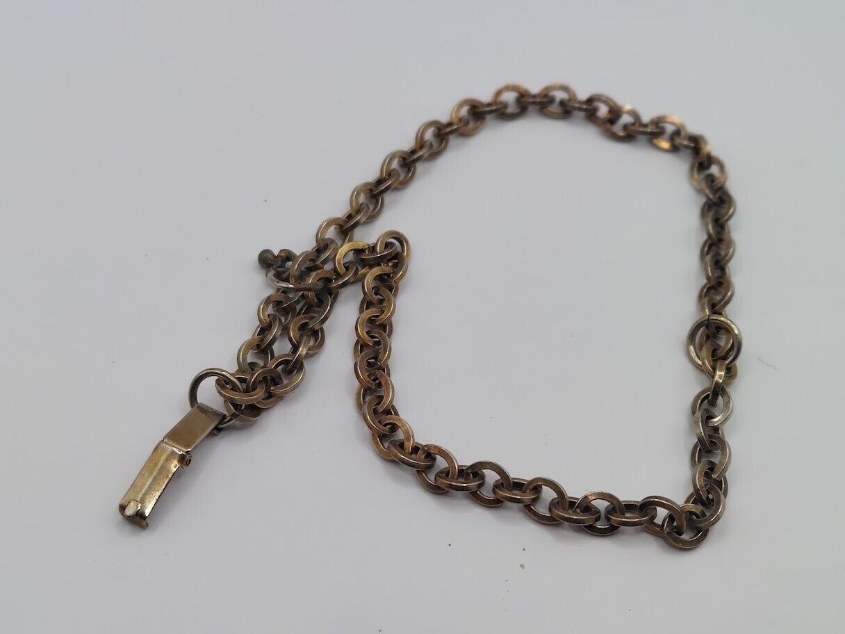 Metal Chain Link Religious Bracelet - image 5