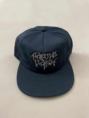 Travis Scott Cactus Jack Lightning Blue Adjustable Snapback Hat