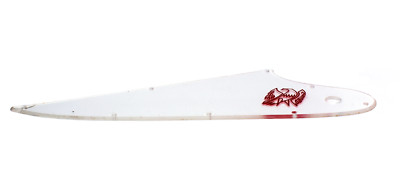 Clear Transparent FB Pickguard Red Logo GuitarSlinger Parts to fit Firebird  