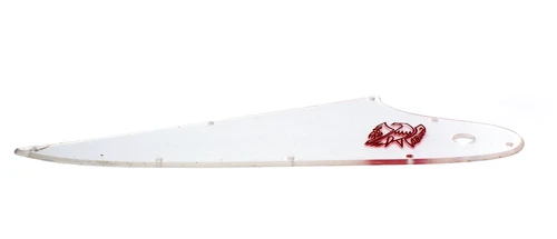 Clear Transparent FB Pickguard Red Logo GuitarSlinger Parts to Fit Firebird®