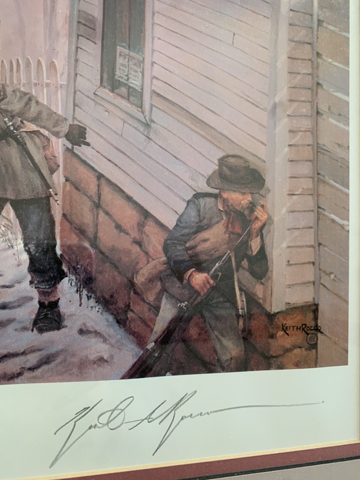 Pickets In Fredericksburg Dec 1862, Keith Rocco, Signed And Numbered