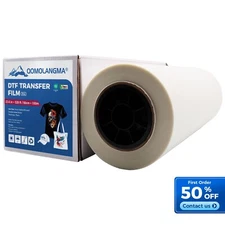 24 in x 328 FT Double Sided DTF Direct Transfer Film Premium Roll -Warm Peel