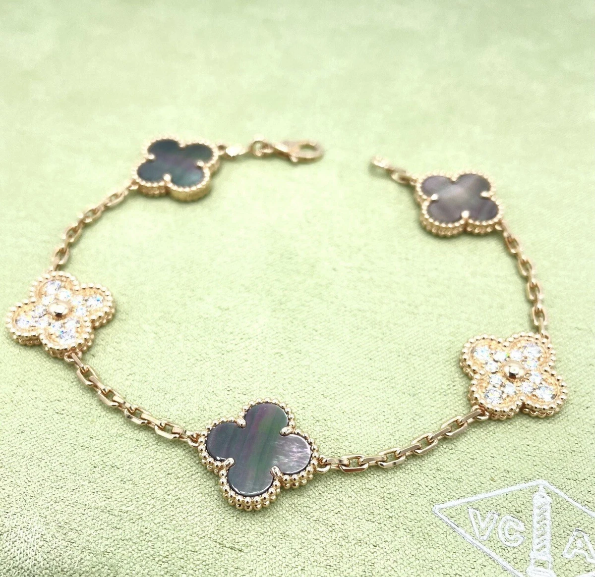 Van cleef and arpels vintage alhambra bracelet outlet