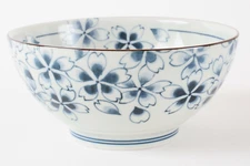 Mino ware Japanese Ceramics Sanuki Bowl Donburi Cherry Blossoms Pattern