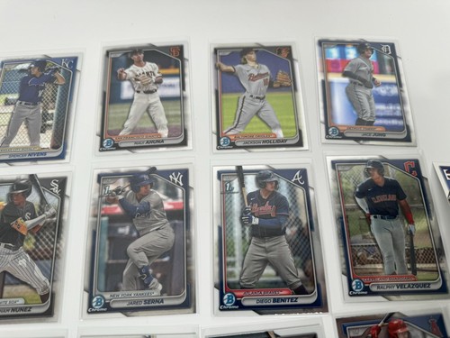 2024 Bowman Chrome Baseball Lot Rookies Bowman 1st Holliday Ohtani Judge - Picture 5 of 8