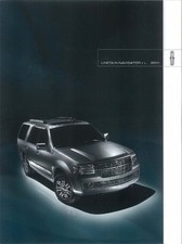 2011 Lincoln Navigator Sales Folder Literature Book Specifications Colors