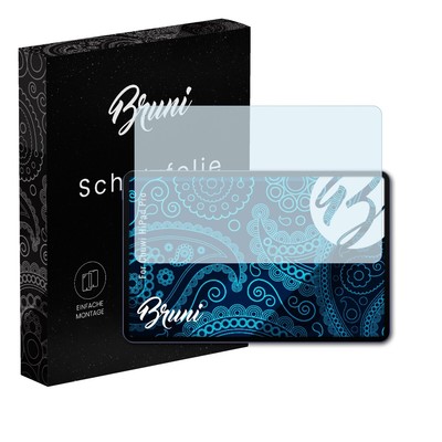 Bruni 2x Folie für Chuwi HiPad Pro Schutzfolie Displayschutzfolie