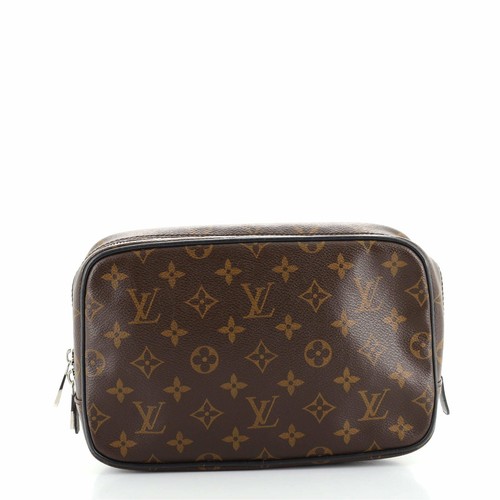 Louis Vuitton da Viaggio Marsupio OLIO DI MACASSAR Monogramma Tela GM | eBay