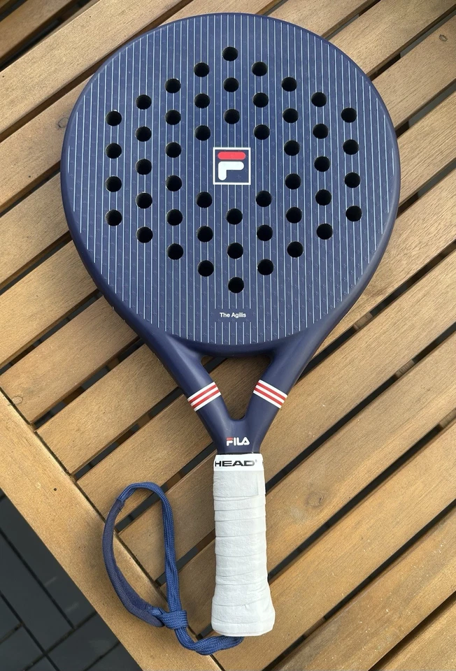 Fila The Agilis Padelschläger Racket 3K Control Round Rund Carbon - Bild 2 von 4