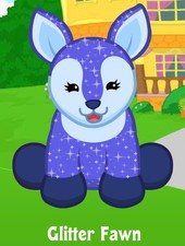 Webkinz Classic Glitter Fawn - hm9165 - Virtual Adoption Code Only