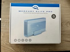 OWC Mercury Elite Pro 2TB External Hard Drive  USB 3.0 3.1 FW800 eSata 7200rpm