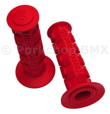 Air-Uni Hand Grenade / 2 old school BMX bicycle grips - RED