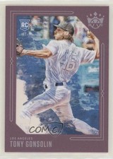 2020 Panini Diamond Kings Plum Frame Tony Gonsolin #62 Rookie RC 09rv