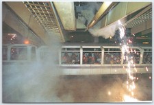 Universal Studios Florida Earthquake The Big One Attraction Postcard