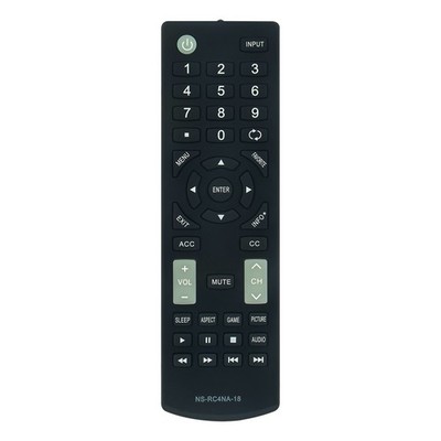 NS-RC4NA-18 Replace Remote Fit for Insignia LED TV NS-55D420NA18 NS-50D510NA19