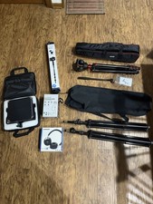 Video Creator Bundle Neewer NL660 LED Light Tripod USB Mic Headphones