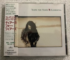 Tears For Fears - Elemental (CD) JAPAN OBI PHCR-1202 **