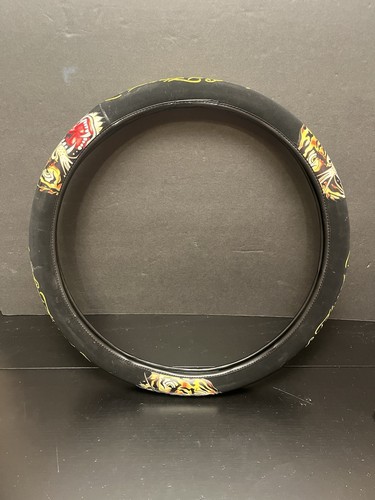 Y2K Ed Hardy Tiger Steering Wheel Cover Auto Expressions By Christian Audigier