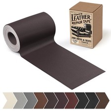 Leather Repair Patch, 3 x 60In Self Adhesive Leather Repair Tape Kit for Furn...