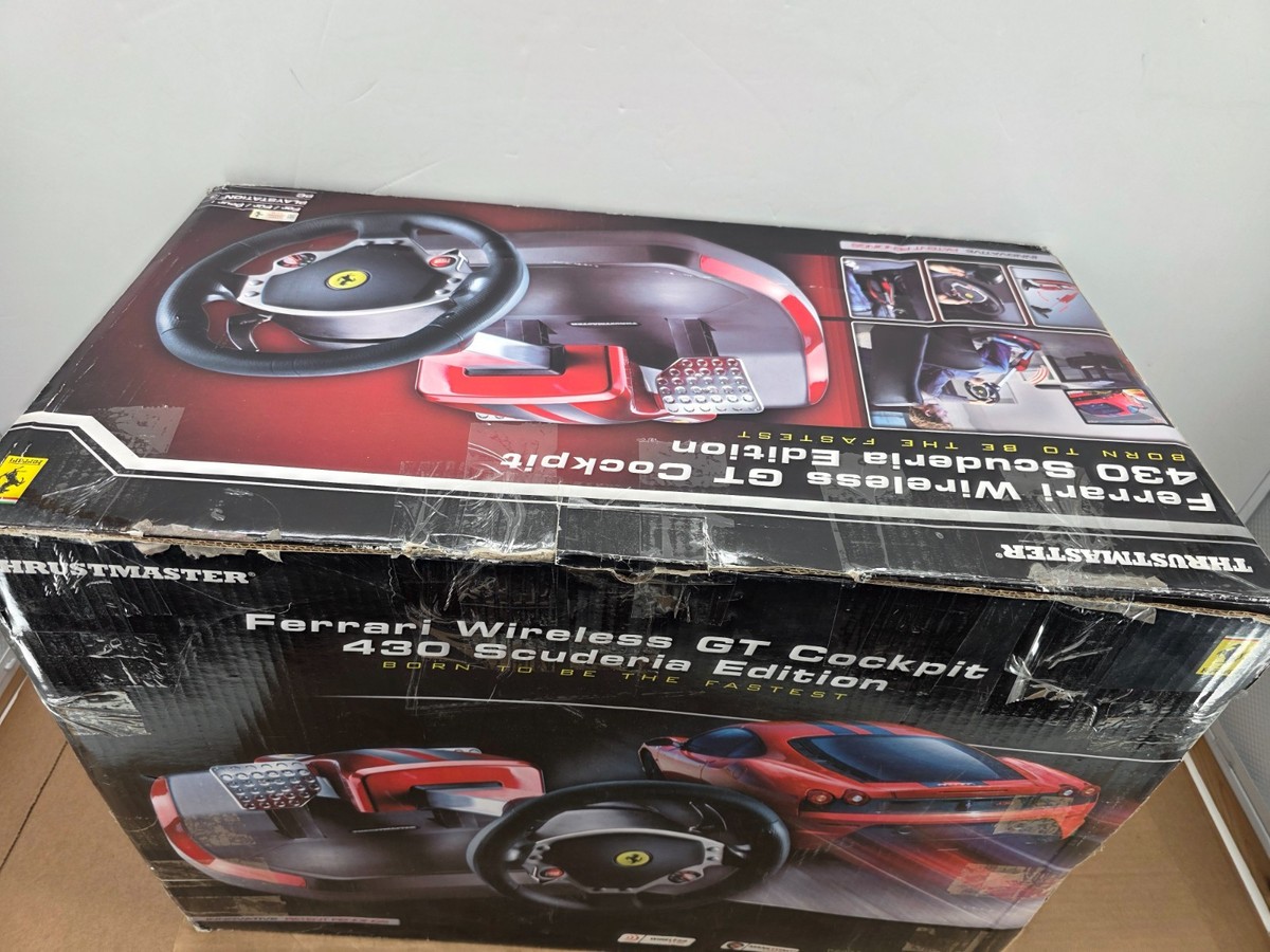 Thrustmaster Ferrari Wireless Gt F430 Scuderia Cockpit PS3 Racing