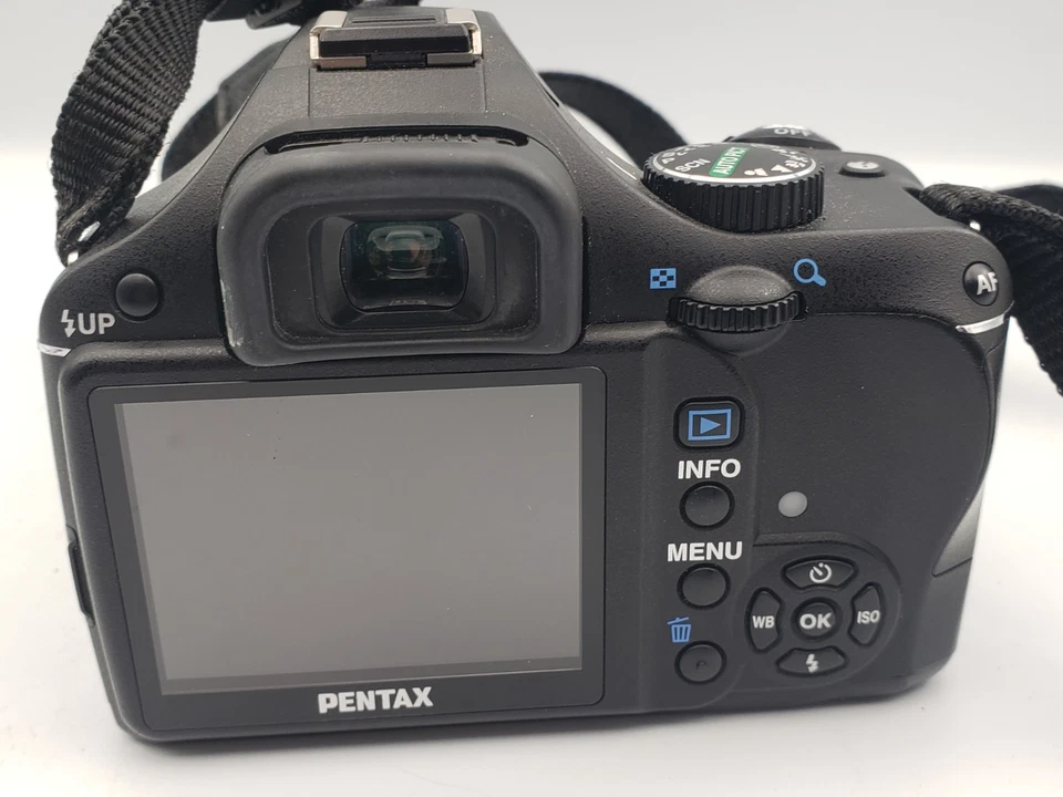 Cámara réflex digital Pentax K2000 con lente SMC 18-55 mm AL II probada funcionando Foto 3 de 4