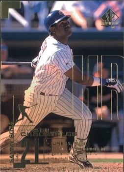 Sammy Sosa 1999 SP Authentic #HR44 Chicago Cubs Home Run Chronicles