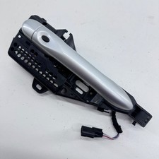RENAULT CLIO MK4 DOOR HANDLE GREY-SILVER OSF RH DRIVER FRONT RIGHT SIDE 12-16