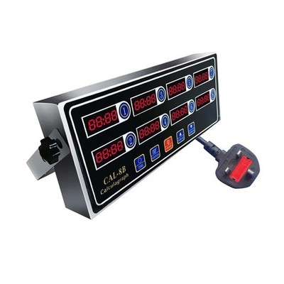 8 Kanäle Kommerzielle Küche Timer Einstellbare Memory Funktionen Backen Uhr