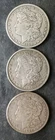 1900, 1904, and 1921 S $1 Morgan Silver Dollars