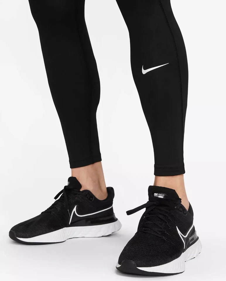 New NIKE PRO Warm Training Tight Men's Size S Black | Style FB7961-010 NWT $55 - Image 3 of 4