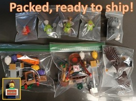 LEGO Angry Birds: King Pig's Castle (75826) -  ALL mini figs + instructions