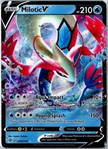 Milotic V 043/192 Rebel Clash Ultra Rare Holo