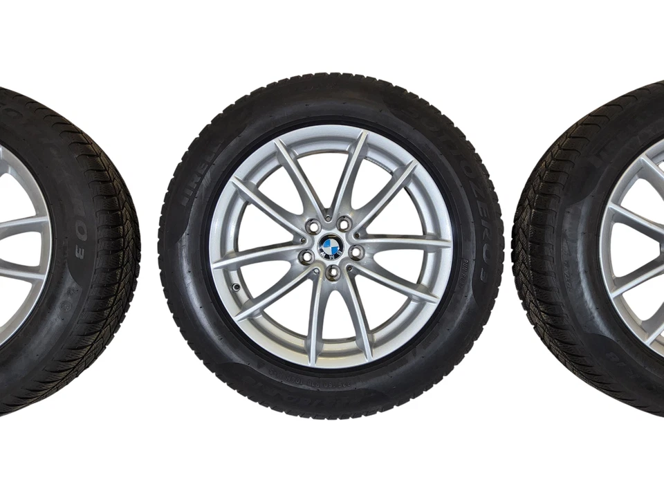 Original BMW X3 X4 Winter Felgen 225 60 18 Pirelli RDK Winterräder Runflat - Bild 3 von 4