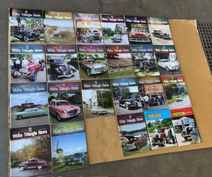 Hudson-Essex-Terraplane Club magazine - White Triangle News - 42 issues -