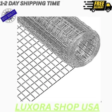 Hardware Cloth Chicken Wire 1/2-Inch 16x6ft Galvanized Welded Poultry Fence Cage