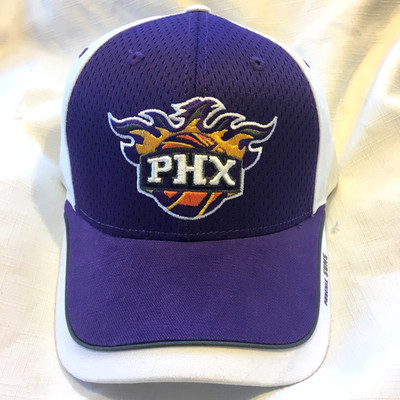 REEBOK Phoenix Suns Hat Cap Adult OSFA NBA Structured Purple & White NOS 2005