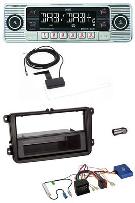 Dietz Bluetooth USB CAN-Bus DAB Autoradio für VW T5 Caravelle Multivan ab 2009 s