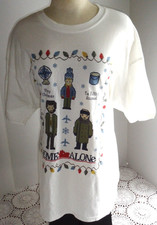 Home Alone "Merry Christmas Ya Filthy Animal" Graphic Pop T Shirt Unisex XL NN 