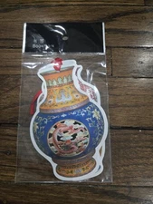 NWT Shanghai Museum Art Company Set Of Vase Shape Bookmarks 