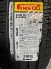 4 New 245 55 18 (103Y) Pirelli P Zero AS + 3 ...